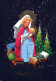 Virgen Mary Madonna Baby JESUS Religion Vintage Postcard CPSM #PBQ058.A - Vergine Maria E Madonne