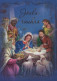 Jungfrau Maria Madonna Jesuskind Religion Vintage Ansichtskarte Postkarte CPSM #PBQ082.A - Vergine Maria E Madonne