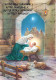 Vierge Marie Madone Bébé JÉSUS Noël Religion Vintage Carte Postale CPSM #PBP935.A - Jungfräuliche Marie Und Madona