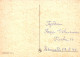 BUON COMPLEANNO 7 Años RAGAZZA BAMBINO Vintage Postal CPSM #PBT768.A - Verjaardag
