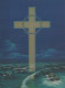 CROSS Religion LENTICULAR 3D Vintage Ansichtskarte Postkarte CPSM #PAZ014.A - Other & Unclassified