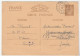 Carte Entier Postal Type Iris  Saint Louis Sénégal Pour Bordeaux, 1941 - Standard Postcards & Stamped On Demand (before 1995)