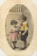 NIÑOS Retrato Vintage Tarjeta Postal CPSMPF #PKG865.A - Retratos