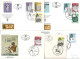 0504n: WIPA 1965, 8 Diverse Belege Lt. Scans - Briefmarkenausstellungen