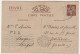 Carte Entier Postal Type Iris De Louga / Sénégal Pour Bordeaux, 1941 - Standard Postcards & Stamped On Demand (before 1995)