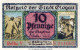 10 PFENNIG 1920 Stadt GLOGAU Niedrigeren Silesia UNC DEUTSCHLAND Notgeld #PH643 - Lokale Ausgaben