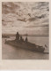 PHOTO PRESSE BATIMENT DE LIGNE FRANCAIS AU MOUILLAGE JANVIER 1940 FORMAT 18 X 13 CMS - Boats