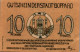 10 PFENNIG 1920 Stadt BOPPARD Rhine UNC DEUTSCHLAND Notgeld Banknote #PC317 - [11] Lokale Uitgaven