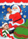 SANTA CLAUS CHRISTMAS Holidays Vintage Postcard CPSMPF #PAJ396.GB - Santa Claus