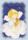 ANGEL CHRISTMAS Holidays Vintage Postcard CPSM #PAJ334.GB - Anges