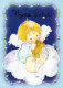 ANGEL CHRISTMAS Holidays Vintage Postcard CPSM #PAJ334.GB - Angels