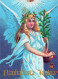 ANGEL CHRISTMAS Holidays Vintage Postcard CPSM #PAJ273.GB - Angels