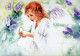 ANGEL CHRISTMAS Holidays Vintage Postcard CPSM #PAJ076.GB - Angels