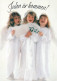 ANGEL CHRISTMAS Holidays Vintage Postcard CPSM #PAG943.GB - Angels