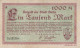 1000 MARK 1925 Stadt GOTHA Thuringia DEUTSCHLAND Notgeld Papiergeld Banknote #PK939 - [11] Local Banknote Issues