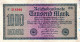 1000 MARK 1922 Stadt BERLIN DEUTSCHLAND Papiergeld Banknote #PL466 - Lokale Ausgaben