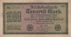 1000 MARK 1922 Stadt BERLIN DEUTSCHLAND Papiergeld Banknote #PL378 - Lokale Ausgaben