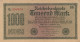 1000 MARK 1922 Stadt BERLIN DEUTSCHLAND Papiergeld Banknote #PL032 - Lokale Ausgaben