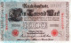 1000 MARK 1910 DEUTSCHLAND Papiergeld Banknote #PL348 - [11] Local Banknote Issues