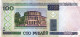 100 RUBLES 2000 BELARUS Papiergeld Banknote #PK608 - [11] Local Banknote Issues