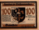 100 PFENNIG 1921 Stadt LUNDEN Schleswig-Holstein DEUTSCHLAND Notgeld #PF896 - [11] Emissions Locales