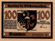 100 PFENNIG 1921 Stadt LUNDEN Schleswig-Holstein UNC DEUTSCHLAND Notgeld #PC657 - [11] Local Banknote Issues