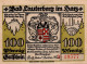 100 PFENNIG 1921 Stadt BAD LAUTERBERG Hanover UNC DEUTSCHLAND Notgeld #PC056 - [11] Emissions Locales
