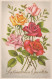 FLOWERS Vintage Postcard CPA #PKE498.GB - Flores