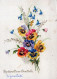 FLOWERS Vintage Postcard CPSM #PBZ264.GB - Flores