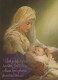 Virgen Mary Madonna Baby JESUS Christmas Religion Vintage Postcard CPSM #PBP929.GB - Maagd Maria En Madonnas