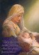 Virgen Mary Madonna Baby JESUS Christmas Religion Vintage Postcard CPSM #PBP929.GB - Vierge Marie & Madones