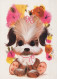 CHIEN Animaux Vintage Carte Postale CPSM #PAN953.FR - Dogs