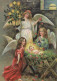 ANGE NOËL Vintage Carte Postale CPSM #PAH196.FR - Angels