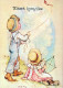 NIÑOS NIÑOS Escena S Paisajes Vintage Tarjeta Postal CPSM #PBU420.ES - Scènes & Paysages