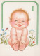 FELIZ CUMPLEAÑOS 1 Año De Edad KID NIÑOS Vintage Tarjeta Postal CPSM Unposted #PBU110.ES - Compleanni