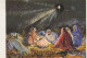 SANTOS Navidad Cristianismo Religión Vintage Tarjeta Postal CPSM #PBB973.ES - Santi
