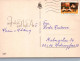 Feliz Año Navidad VELA Vintage Tarjeta Postal CPSM #PBA235.ES - New Year