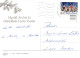 Feliz Año Navidad VELA Vintage Tarjeta Postal CPSM #PAZ356.ES - New Year
