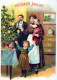 Feliz Año Navidad NIÑOS Vintage Tarjeta Postal CPSM #PAY123.ES - New Year