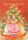 Feliz Año Navidad NIÑOS Vintage Tarjeta Postal CPSM #PAW997.ES - New Year