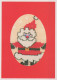WEIHNACHTSMANN SANTA CLAUS WEIHNACHTSFERIEN Vintage Postkarte CPSM #PAK084.DE - Santa Claus