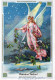 ENGEL WEIHNACHTSFERIEN Feiern & Feste Vintage Ansichtskarte Postkarte CPSM #PAH700.DE - Angeli