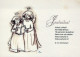 ENGEL WEIHNACHTSFERIEN Feiern & Feste Vintage Ansichtskarte Postkarte CPSM #PAH261.DE - Engel