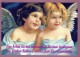 ENGEL WEIHNACHTSFERIEN Feiern & Feste Vintage Ansichtskarte Postkarte CPSM #PAH197.DE - Angels