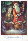 PÈRE NOËL Bonne Année Noël Vintage Carte Postale CPSM URSS #PAU341.FR - Santa Claus