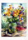 FLEURS Vintage Carte Postale CPSM #PBZ025.FR - Blumen