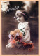 ENFANTS Portrait Vintage Carte Postale CPSM #PBU976.FR - Portraits