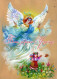 ANGE Noël Vintage Carte Postale CPSM #PBP615.FR - Angels
