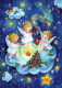 ANGE Noël Vintage Carte Postale CPSM #PBP420.FR - Angels