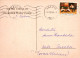 Bonne Année Noël BOUGIE Vintage Carte Postale CPSM #PBN856.FR - New Year